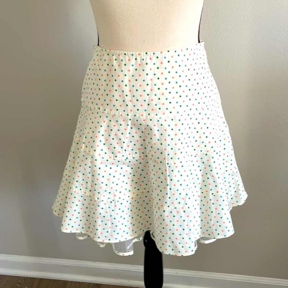 Vtg BETSEY JOHNSON Flare Skirt 90s Y2K
